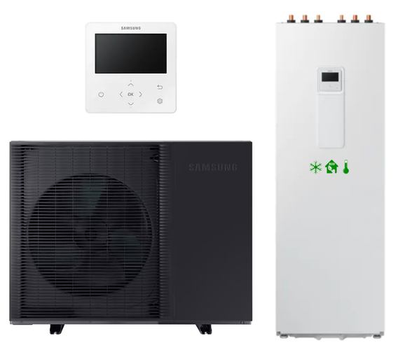 Tepelné čerpadlo so zásobníkom Samsung EHS ClimateHub Mono HTQuiet