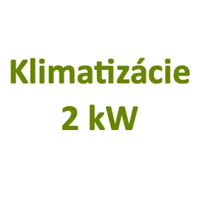 2,0 kW klimatizácie
