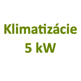 5 kW klimatizácie