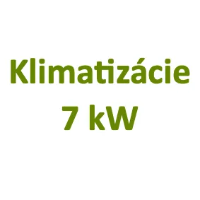7 kW klimatizácie