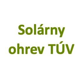 Solárny ohrev TÚV