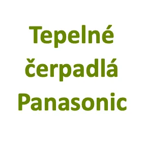 Tepelné čerpadlá Panasonic