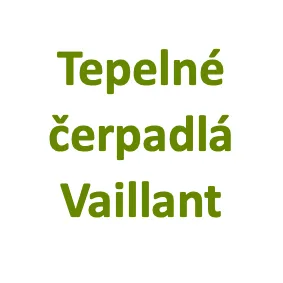 Tepelné čerpadlá Vaillant