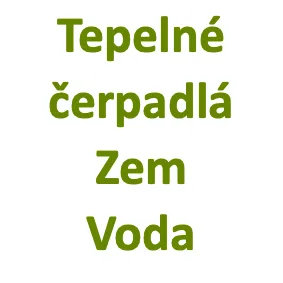 Tepelné čerpadlá Zem Voda